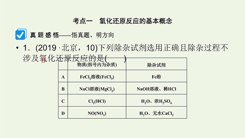 第5讲 氧化还原反应-2022高考化学二轮复习高分冲刺课件05