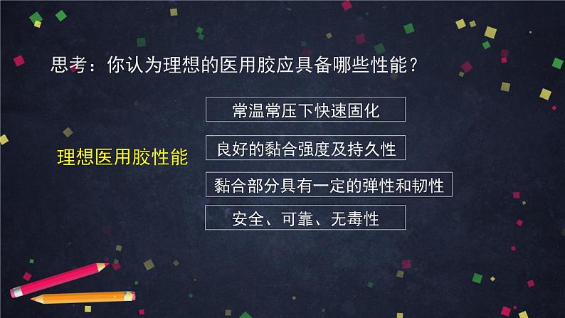 2020-2021学年高二化学鲁科版（2019）选择性必修3第二章微项目探秘神奇的医用胶-课件06