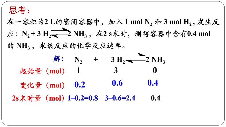 第六章化学反应与能量第二节化学反应的速率与限度第一课时化学反应的速率课件-天津市第二十一中学2020-2021学年人教版（2019）高中化学必修二（33PPT）第8页