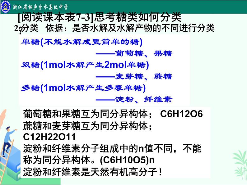 7.4基本营养物质（糖类）课件-浙江省桐庐分水高级中学2020-2021学年高中人教版（2019）化学必修二第5页