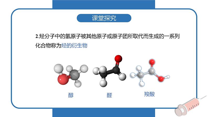 7.3官能团与有机化合物的分类（第三课时）课件-2020-2021学年高一化学人教版（2019）必修第二册.04