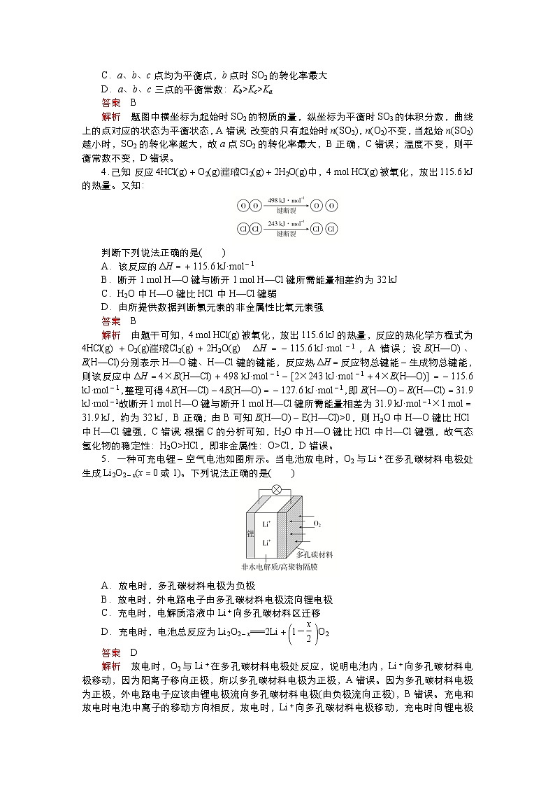 人教版+高二化学+上学期+模块检测(一)第2页