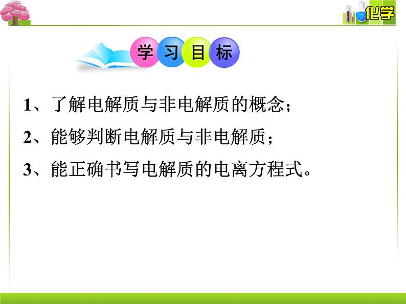 第章第二节离子反应第一课时电解质的电离PPT2021-2022学年上学期高一化学人教版（2019）必修第一册第3页