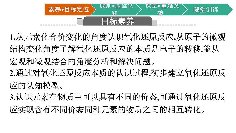 第一章第三节第1课时　氧化还原反应课件2021-2022学年上学期高一化学人教版（2019）必修第一册02