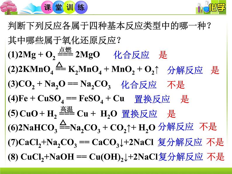 第一章第三节氧化还原反应课件2021-2022学年上学期高一化学人教版（2019）必修第一册第7页