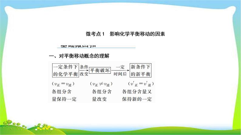 高中化学第一轮总复习7.23化学平衡的移动和化学反应进行的方向完美课件PPT第4页