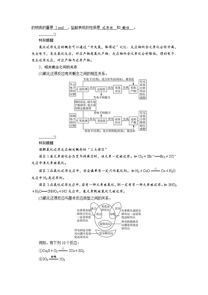 2022届高考化学（人教版）一轮总复习学案：第5讲　氧化还原反应 Word版含解析02