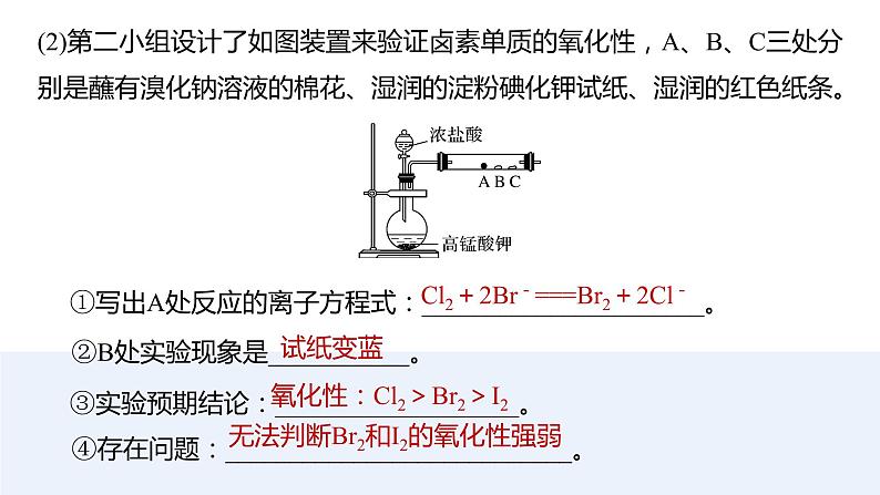 高中化学人教版一轮复习  必修2实验整合（复习课件）第7页