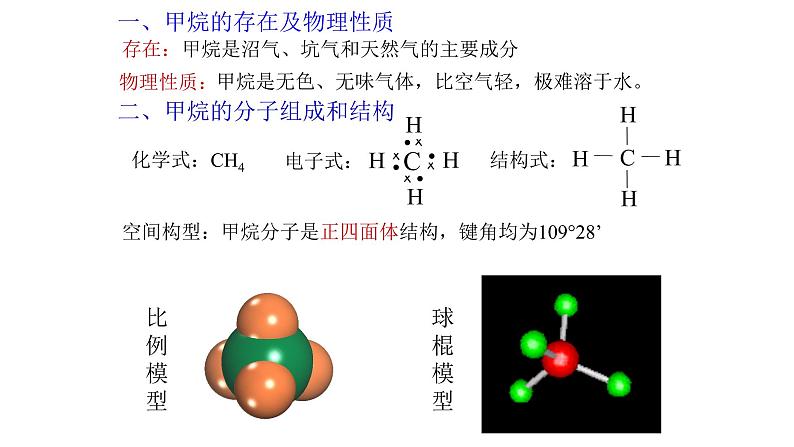 高中化学人教版一轮复习 必修部分有机化学1（复习课件）第2页