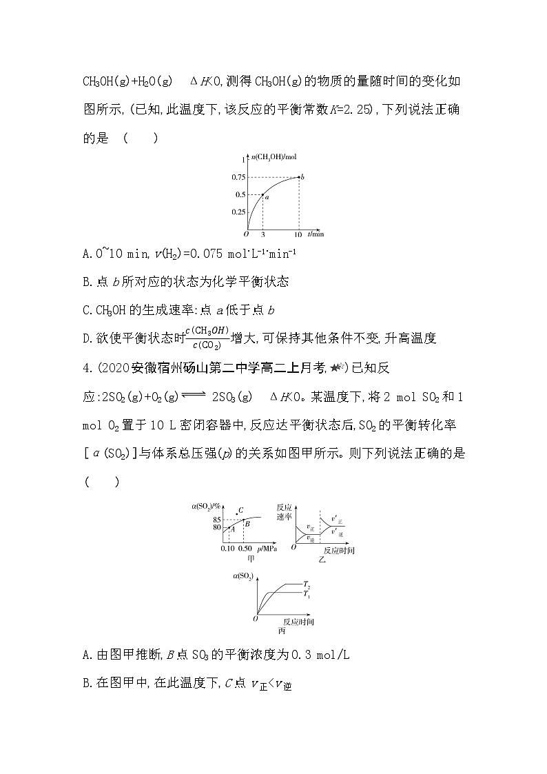 专题2复习提升-2022版化学选择性必修1 苏教版（2019） 同步练习 （Word含解析）02