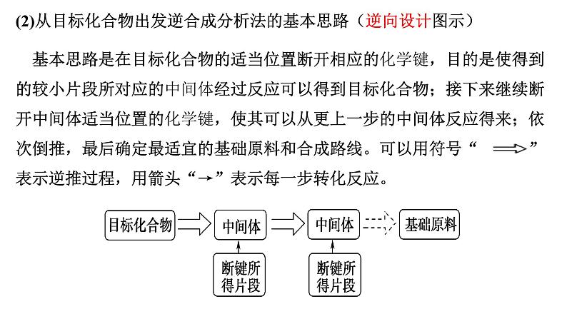 3.5.2有机合成2课件【新教材】新人教版高二化学选择性必修三08