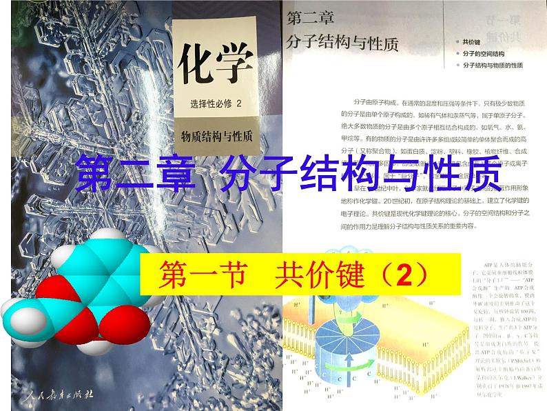 2.1共价键(2)-2021-2022学年高二化学实用课件（人教版2019选择性必修2）第1页