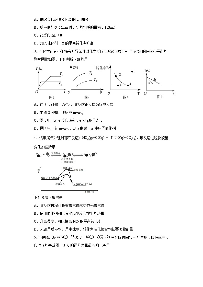 2022届高三化学高考备考一轮复习化学化学平衡图像专项训练第2页