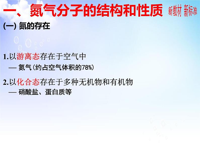 7.1 氮的固定 课件【新教材】2021-2022学年苏教版（2019）高一化学必修第二册07