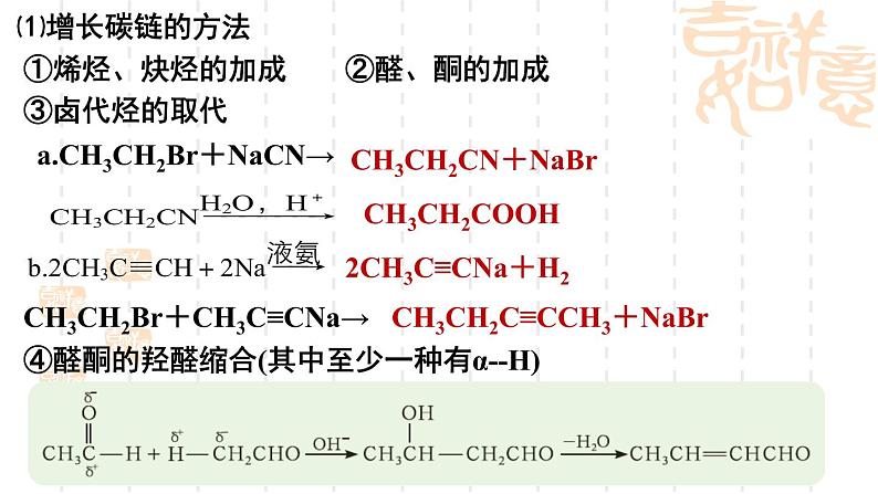 第3章第1节有机化合物的合成第1课时课件-山东省滕州市第一中学2021-2022学年鲁科版（2019）高中化学选择性必修307