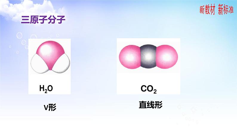 4.1.1分子的空间结构构型 课件-高中化学苏教版（2019）选择性必修204