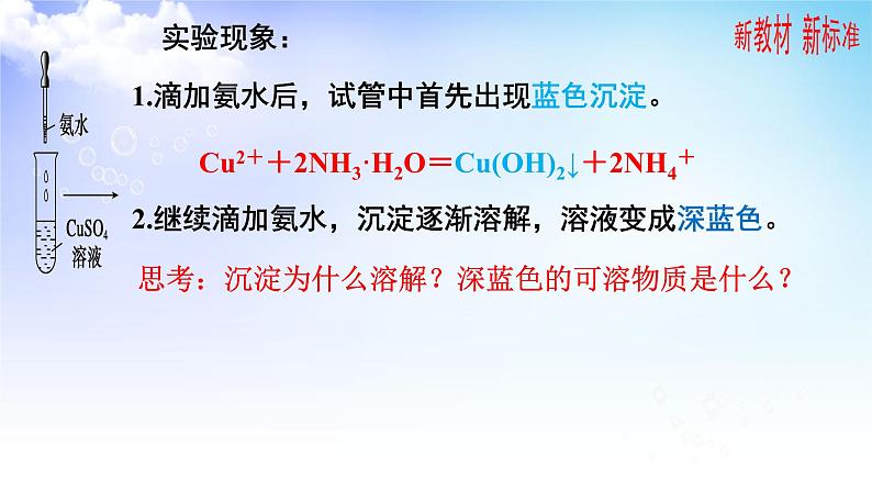 4.2配合物的形成和应用 课件-高中化学苏教版（2019）选择性必修204