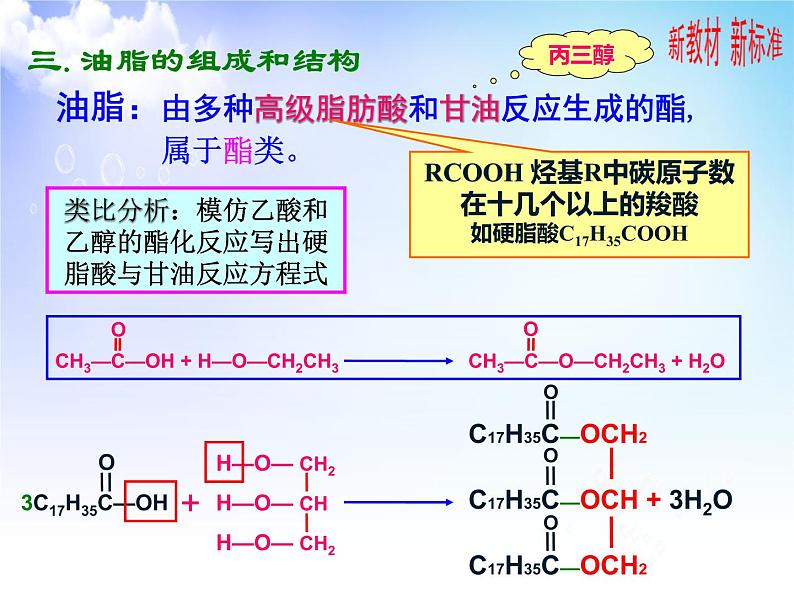 8.2.3  酯  油脂 课件【新教材】2021-2022学年苏教版（2019）高一化学必修第二册04