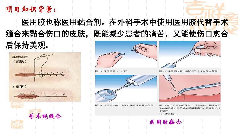 第2章微项目探秘神奇的医用胶课件-山东省滕州市第一中学2021-2022学年鲁科版（2019）高中化学选择性必修303