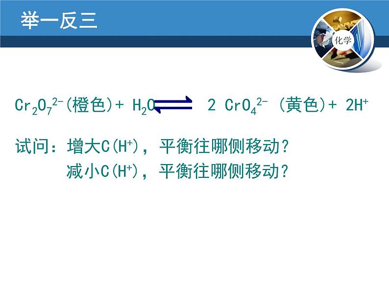 苏教版2022-2023高中化学专题2 化学反应速率与化学平衡第三单元浓度变化对化学平衡的影响课件08