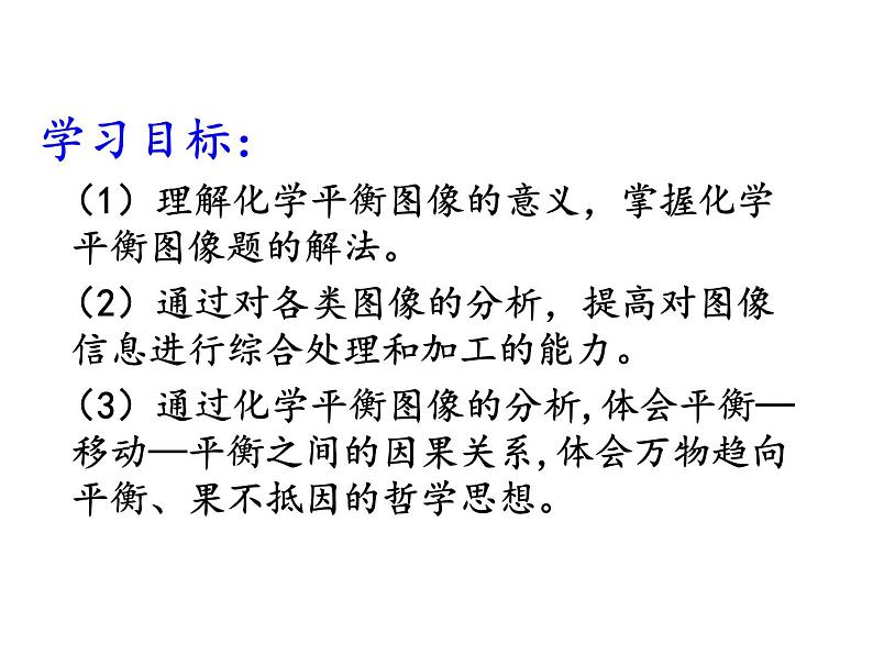 苏教版2022-2023高中化学专题2 化学反应速率与化学平衡第三单元化学平衡图像专题课件02