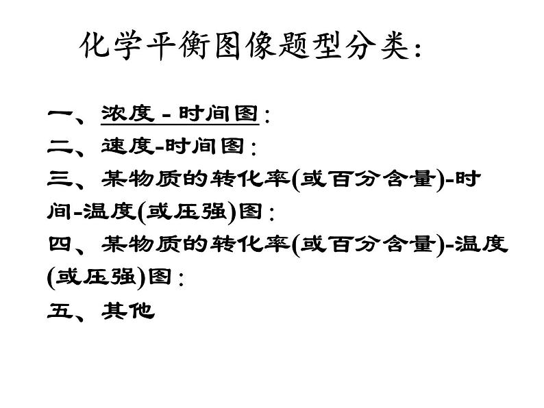 苏教版2022-2023高中化学专题2 化学反应速率与化学平衡第三单元化学平衡图像专题课件03