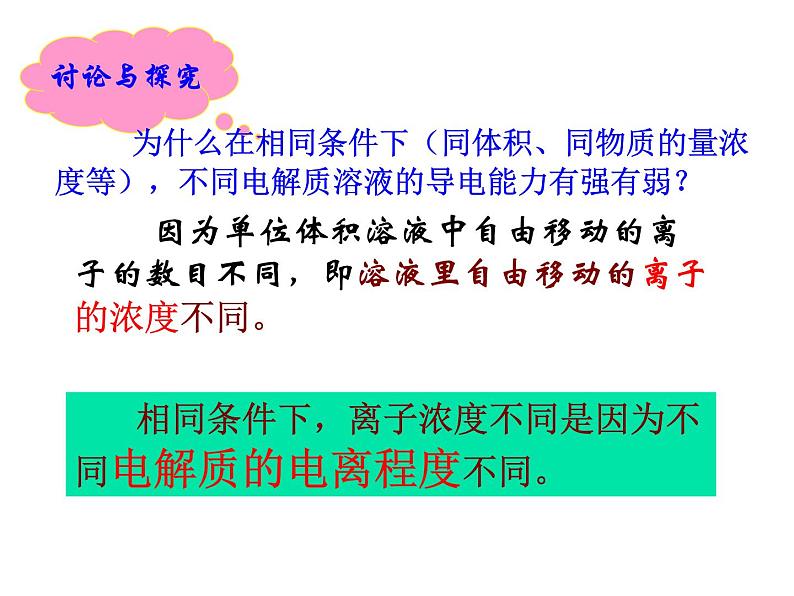 专题3 溶液中的离子反应第一单元强电解质和弱电解质课件PPT08