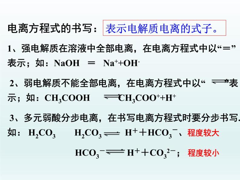 专题3 溶液中的离子反应第一单元溶液中的离子反应专题复习（必考内容）课件PPT05