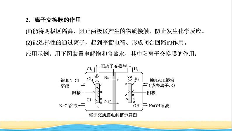 高考化学一轮复习专题突破六“隔膜”在电化学中的应用课件04