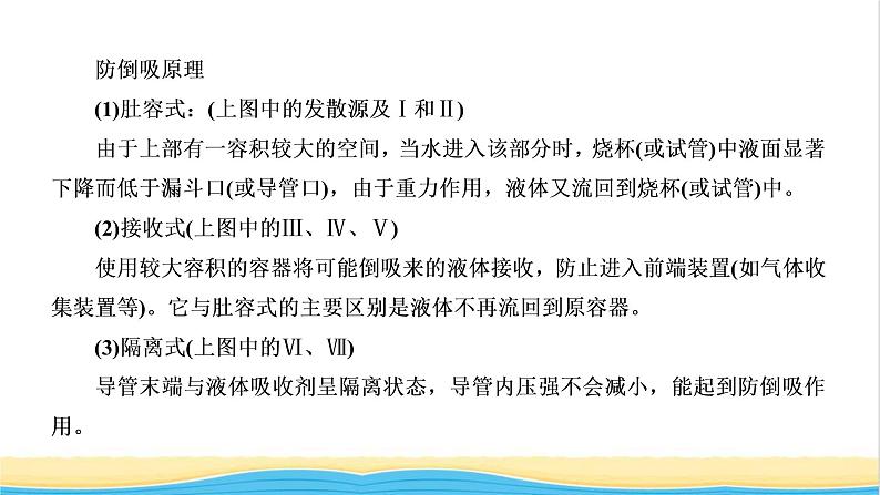 高考化学一轮复习专题突破十四化学实验装置的选择及创新使用课件第7页