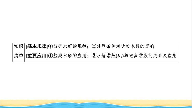 高考化学一轮复习第8章水溶液中的离子平衡第4讲盐类的水解课件02