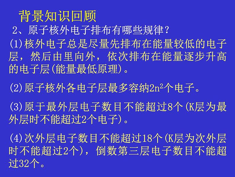 高二化学选修3第一章第一节原子结构课件3课时04