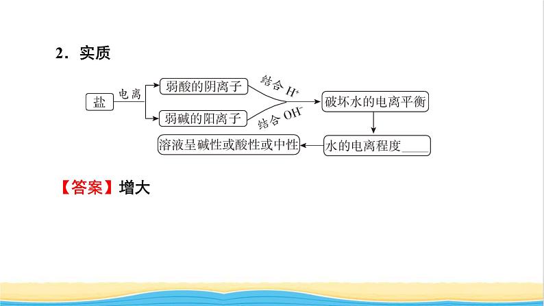 2022版高考化学一轮复习第8章水溶液中的离子平衡第3节盐类的水解课件第5页