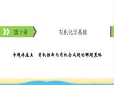 2022版高考化学一轮复习第10章有机化学基础专题讲座5有机推断与有机合成题的解题策略课件