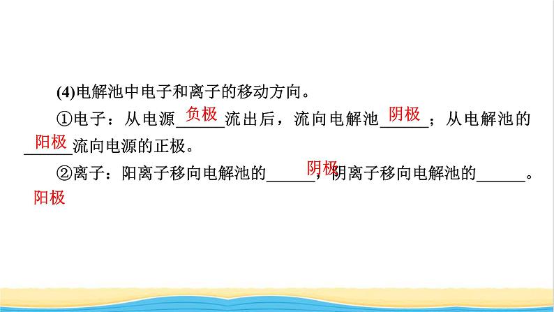 2022版高考化学一轮复习第6章化学反应与能量第3节电解池金属的腐蚀与防护课件第5页