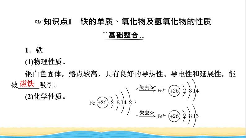 2022版高考化学一轮复习第3章金属及其化合物第3节铁及其重要化合物课件第4页