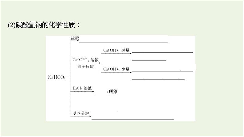 高中化学第三章金属及其他化合物第二节第2课时钠的重要化合物Na2CO3NaHCO3教学课件新人教版必修1第5页