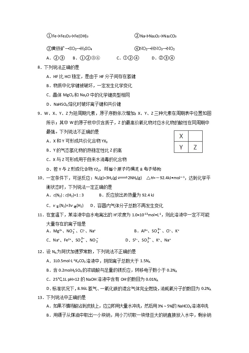 浙江省杭州市八县区2021-2022学年高二上学期期末学业水平测试化学含答案第2页
