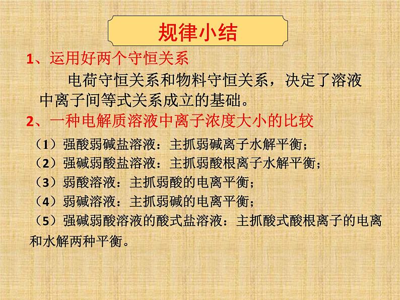 专题3 溶液中的离子反应第三单元高三化学二轮复习选择题专题训练——电解质溶液课件PPT第6页