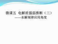 化学苏教版专题三 溶液中的离子反应第三单元 盐类的水解授课课件ppt