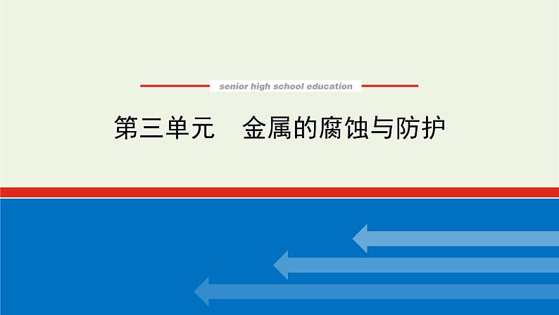 2021_2022学年新教材高中化学专题1化学反应与能量变化3金属的腐蚀与防护课件苏教版选择性必修101