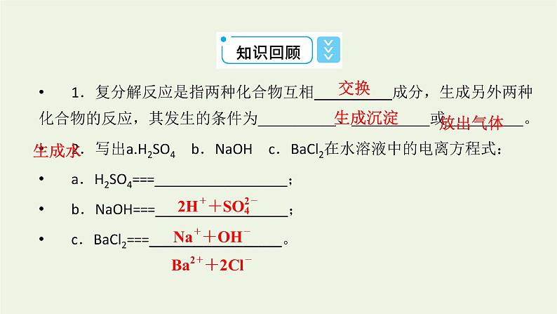 2021_2022学年新教材高中化学第1章物质及其变化第2节第2课时离子反应课件新人教版必修第一册06