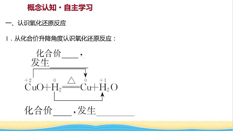 福建专用高中化学第2章元素与物质世界第3节第1课时认识氧化还原反应课件鲁科版必修1第3页