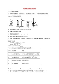 2022届高三化学一轮复习化学实验专题细练21物质性质探究型实验含解析