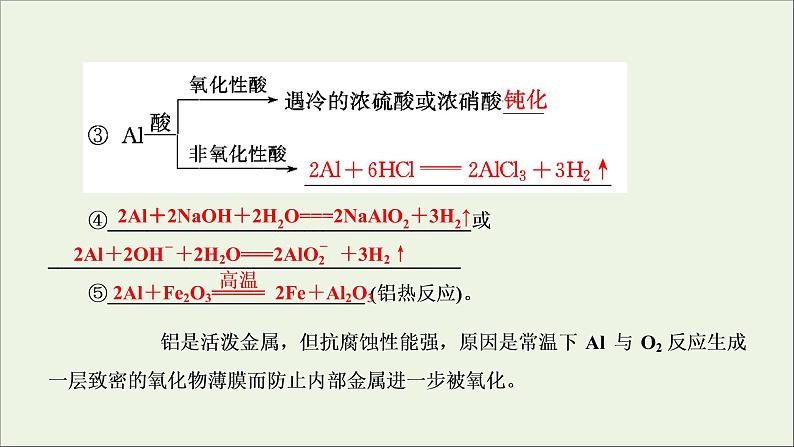 2022高考化学一轮复习第3章金属及其化合物第2讲铝及其重要化合物课件07