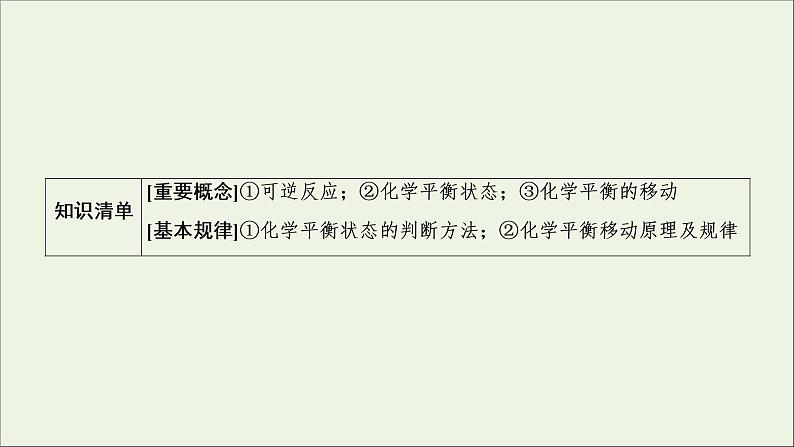 2022高考化学一轮复习第7章化学反应速率和化学平衡第2讲化学平衡及其移动课件02