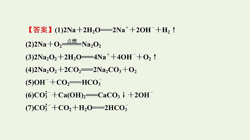2022版高考化学一轮复习第3章金属及其化合物本章小结课件06