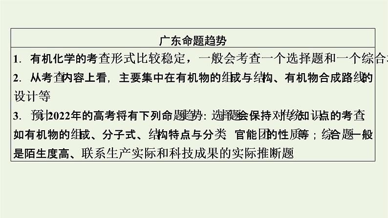 2022版高考化学一轮复习第10章有机化学基础第1节认识有机化合物课件第4页