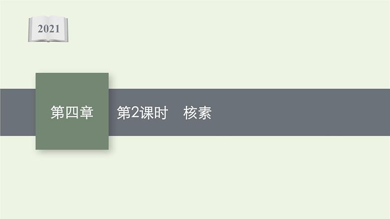 2021_2022学年新教材高中化学第四章物质结构元素周期律第一节第2课时核素课件新人教版必修101