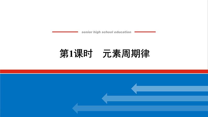 高中化学专题5微观结构与物质的多样性1.1元素周期律课件苏教版必修1第1页